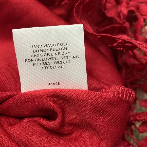 Romeo & Juliet couture lace dress Rugby color Large - Picture 12 of 13